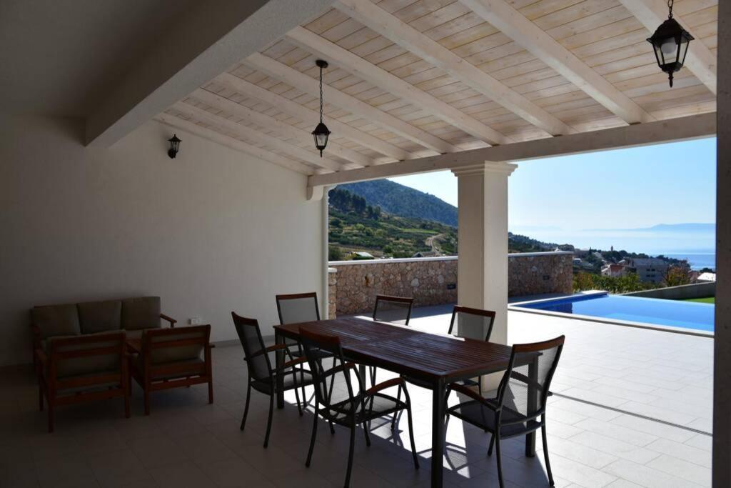 Villa Katarina - Infinity Pool With Amazing View 볼 외부 사진